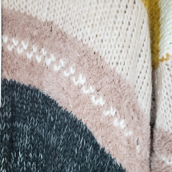 Caslon Mixed Stripe V-neck Pullover
2X - Picture 6 of 11